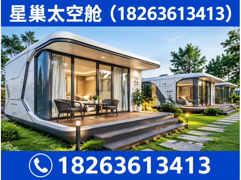 高密市太空舱营地展示图